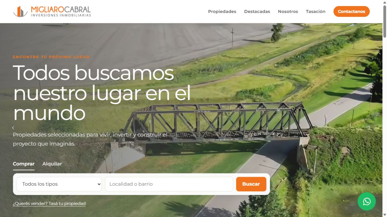 Vista previa del proyecto Migliaro Cabral